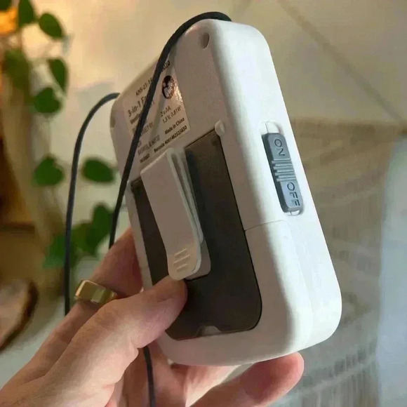 Easy Home 3-in-1 Fan Neck Fan, Hands Free Portable Rechargeable Wearable - Picture 2 of 5